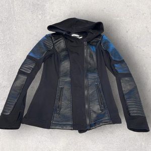 Blanc Noir Women's Asym Moto Jacket size XS